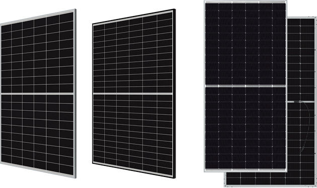 長方形セル採用のn型単結晶パネル発売