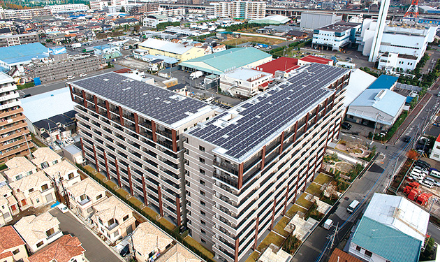 タカラレーベン、太陽光搭載型マンション推進