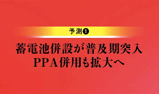 蓄電池併設が普及期突入 PPA併用も拡大へ