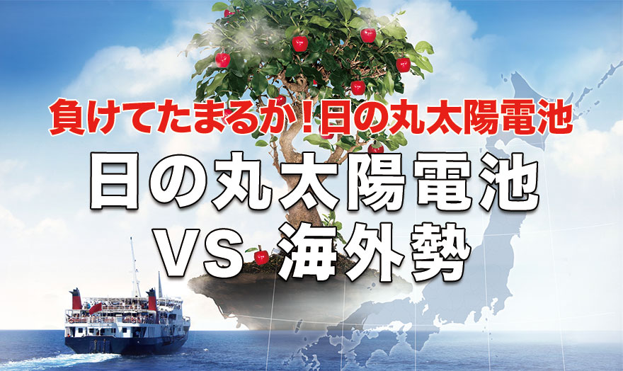 日の丸太陽電池 VS 海外勢